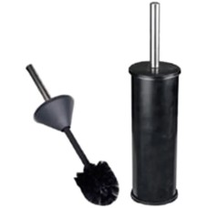 Йоржик для унітазу чорний Zerix Clever ME02 (ZX4639)