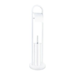 Йоржик для унітазу Zerix Kit ME04 White (ZX4643) Йоржик для унітазу Zerix Kit ME04 White (ZX4643)