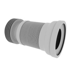 Гофротруба унітазна Zerix GA-01-A (армована) для чавунної каналізації діаметром 110 мм (ZX4969)