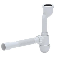 Сифон для пісуару Zerix SP-01 з гофротрубою (ZX5094)