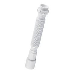 Гофротруба сполучна Zerix GN-01-A з накидною гайкою 1 1/2 (310-650 мм) (ZX5095)