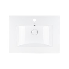 Раковина Qtap Albatross 600х460х180 White з донним клапаном QT01113060CW