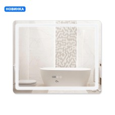 Дзеркало Qtap Mideya (DC-F910) 1000х800 з LED-підсвічуванням Touch, з антизапотіванням, димером QT2078F910W