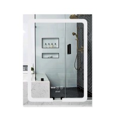 Дзеркало Qtap Mideya (DC-F936) 500х800 з LED-підсвічуванням Touch, з антизапотіванням, димером QT2078F936W