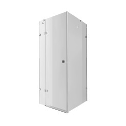 Душова кабіна Qtap CAPRICORN CRM1011SC6 100х100 см, скло Clear 6 мм, CalcLess, без піддона Душова кабіна Qtap CAPRICORN CRM1011SC6 100х100 см, скло Clear 6 мм, CalcLess, без піддона