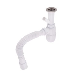 Сифон для раковини Lidz (WHI) 60 06 Y002 00 з відводом для пральної машини (вихід 50 мм) Сифон для раковини Lidz (WHI) 60 06 Y002 00 з відводом для пральної машини (вихід 50 мм)
