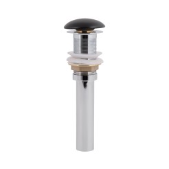 Донний клапан для раковини Qtap PU03 225х70х70 Matt black