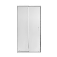 Душові двері в нішу Qtap Taurus CRM209-1.C6 90-100x200 см, скло Clear 6 мм, покриття CalcLess