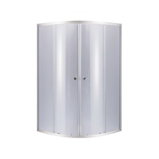 Душова кабіна Lidz Latwa SC90x90.SAT.HIGH.GR, скло тоноване 4 мм без піддона