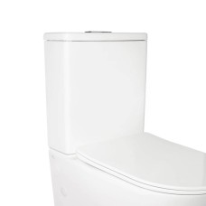 Qtap Swan бачок унітазу (сумісний з Crow, Jay, Stork) нижнє підведення, (без чаші і сидіння) 3/4.5L 375*405*1405mm WHITE