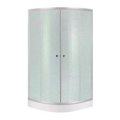 Набір Lidz душова кабіна Latwa SC90x90.SAT.LOW.FR, скло Frost 4 мм + піддон Kupala Набір Lidz душова кабіна Latwa SC90x90.SAT.LOW.FR, скло Frost 4 мм + піддон Kupala