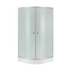 Набір Lidz душова кабіна Latwa SC80x80.SAT.LOW.FR, скло Frost 4 мм + піддон Kupala Набір Lidz душова кабіна Latwa SC80x80.SAT.LOW.FR, скло Frost 4 мм + піддон Kupala
