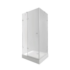 Набір Qtap душова кабіна Capricorn CRM1011SC6 Clear 2020x1000x1000 мм + піддон Tern 301112 100x100x12 см з сифоном Набір Qtap душова кабіна Capricorn CRM1011SC6 Clear 2020x1000x1000 мм + піддон Tern 301112 100x100x12 см з сифоном