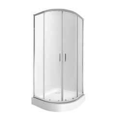 Набір Qtap душова кабіна Taurus CRM1099AC6 Clear 2020x900x900 мм + піддон Robin 309912C 90x90x12 см з сифоном Набір Qtap душова кабіна Taurus CRM1099AC6 Clear 2020x900x900 мм + піддон Robin 309912C 90x90x12 см з сифоном