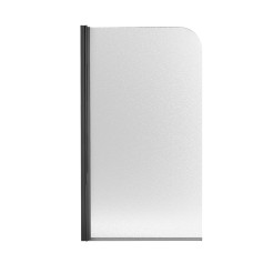 Штора на ванну Qtap Standard BLM407513APL скло Pear 6 мм, 75х140 см, ліва