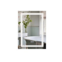 Дзеркало Qtap Cardinal 600х800 з LED-підсвічуванням Touch, з антизапотіванням, з димером, рег. темп. кольору (3000-6500K) QT0478C6080 Дзеркало Qtap Cardinal 600х800 з LED-підсвічуванням Touch, з антизапотіванням, з димером, рег. темп. кольору (3000-6500K) QT0478C6080