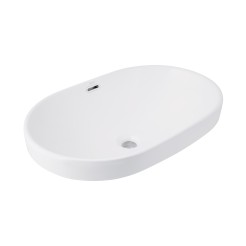 Раковина Qtap Leo 610x405x185 White QT11118014W Раковина Qtap Leo 610x405x185 White QT11118014W
