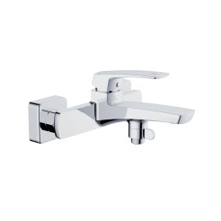 Змішувач для ванни Qtap Tern (c душевым гарнитуром) QTTER259CRM47586 Chrome Змішувач для ванни Qtap Tern (c душевым гарнитуром) QTTER259CRM47586 Chrome