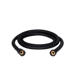 Акційний набір 2+1: Шланг для ручного душу 1600 мм Qtap Hadice QT054BL43074 Black Matt