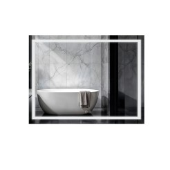 Дзеркало Qtap Mideya (DC-F613) 700х500 з LED-підсвічуванням Touch, з антизапотіванням, димером QT2078NCF7050W Дзеркало Qtap Mideya (DC-F613) 700х500 з LED-підсвічуванням Touch, з антизапотіванням, димером QT2078NCF7050W