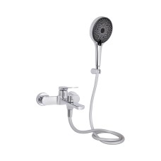 Змішувач для ванни Qtap Slavonice (з душовим гарнітуром) QTSLV259CRM48034 Chrome