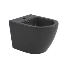 Біде підвісне Qtap Robin 515x370x350 мм, Anthracite QT13551381GAN