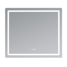 Дзеркало Qtap Mideya (MI2)  800х700 з LED-підсвічуванням Touch, з антизапотіванням, з димером, рег. яскравості QT2078NCF807048476