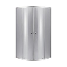 Душова кабіна Lidz Latwa SC90x90.SAT.LOW.DGR, скло темне тоноване 4 мм без піддона