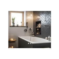 Дзеркало Qtap Taurus (TA1) 1200×800 мм з LED-підсвічуванням Touch, з антизапотіванням, з димером, рег. темп. кольору (3000-6500K) QTTAU120080048958