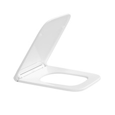 Сидіння для унітазу Qtap (Gemini 520) 448x357x38,5 мм, White, з мікроліфтом, Slim Duroplast, Quick Release QTSC179W49386