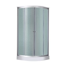 Душовий бокс Lidz Tani SB100x100.SAT.LOW.FR, скло Frost 4 мм