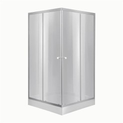 Lidz Набор: Душевая кабина Wawel SC90x90.SAT.LOW.DGR, квадратная, стекло тонированное 4 мм + Душевой поддон Kapielka ST90x90x14 Lidz Набор: Душевая кабина Wawel SC90x90.SAT.LOW.DGR, квадратная, стекло тонированное 4 мм + Душевой поддон Kapielka ST90x90x14