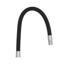 Вилив Qtap (575х26,5х26,5) для змішувача для кухні з підключенням питної води Vlasta New Chrome QTVLA575265265CRM49672