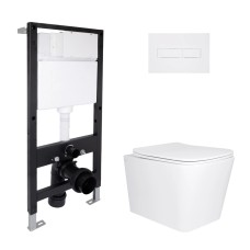 Готове рішення Qtap для ванної кімнати: підвісний унітаз Tern Ultra Quiet 525x345x360 + комплект інсталяції Standard (лінійна клавіша White) Готове рішення Qtap для ванної кімнати: підвісний унітаз Tern Ultra Quiet 525x345x360 + комплект інсталяції Standard (лінійна клавіша White)