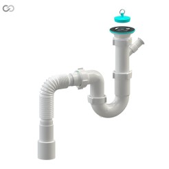 Сифон для умивальника SoloPlast Н-0110 Сифон для умивальника SoloPlast Н-0110