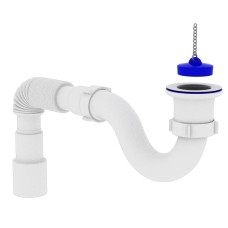 Сифон для душового піддону Kronoplast 1 1/2″, Ø40 x 40/50 (SV14000033)