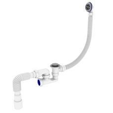 Сифон для ванни Kronoplast 40/50 Сlick-Сlack з переливом (SR27200133)