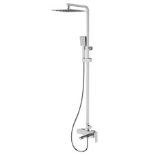 Душова система GAPPO G2418, вилив - перемикач на лійку, хром