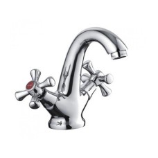 Змішувач для умивальника Frap F10732-B, хром