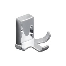 Гачок потрійний для ванної Frap F1805-3 з 2-ма накладками, білий/хром