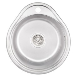 Кухонна мийка WEZER Decor 480x430x180мм з сифоном 1034789