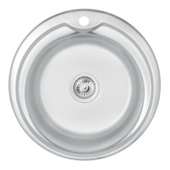 Кухонна мийка WEZER Satin 510x180мм з сифоном 1034797 Кухонна мийка WEZER Satin 510x180мм з сифоном 1034797