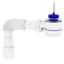 Сифон для душових піддонів Kronoplast 1 1/2″ із гнучкою трубою Ø40 x 40/50 (SG09000033) Сифон для душових піддонів Kronoplast 1 1/2″ із гнучкою трубою Ø40 x 40/50 (SG09000033)