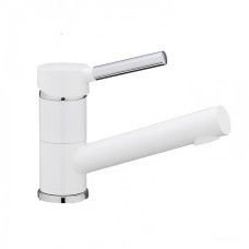 Змішувач для умивальника Frap F4544-8,  Ø35, латунь, білий