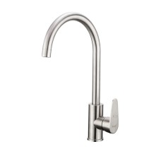 Змішувач для кухні Frap F4048, сатин