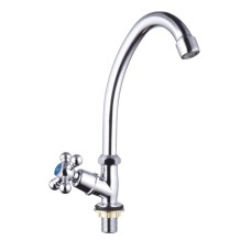 Змішувач моно для кухні WEZER TZF14-605, хром