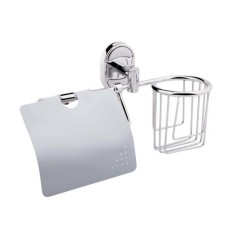 Паперотримач Frap F1903-1 з місцем під освіжувач, хром