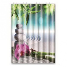 Шторка - фіранка для ванної FRAP F8607, поліестер, 180х180 см, Натхнення