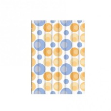 Шторка - фіранка для ванної FRAP F8804, поліетилен, 180х180 см, жовтий