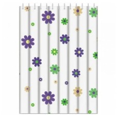 Шторка - фіранка для ванної FRAP F8851, поліетилен, 180х200 см, білий